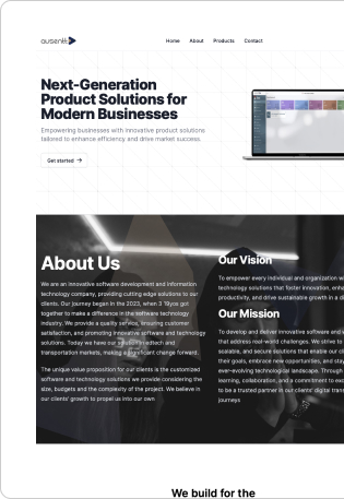 Ausents — Next-Generation Product Solutions